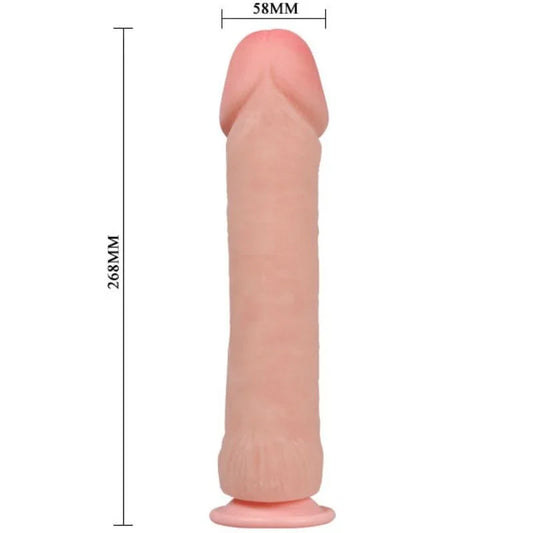 BAILE - THE BIG PENIS DILDO REALÍSTICO NATURAL 26CM - Nuvica