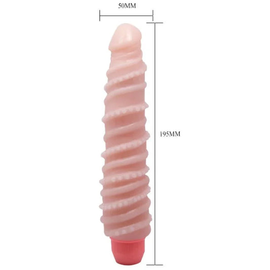 BAILE - FLEXI VIBE SENSUAL VIBRADOR ESPIRAL 19.5 CM - Nuvica