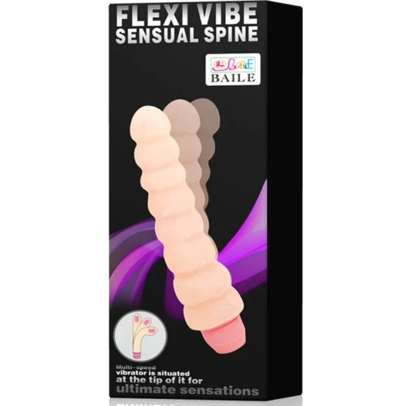 BAILE - FLEXI VIBE SENSUAL SPINE VIBRADOR FLEXIBLE 19 CM - Nuvica