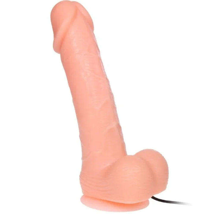 BAILE - DONG DILDO REALÍSTICO VIBRACIÓN Y ROTACIÓN 20 CM - Nuvica