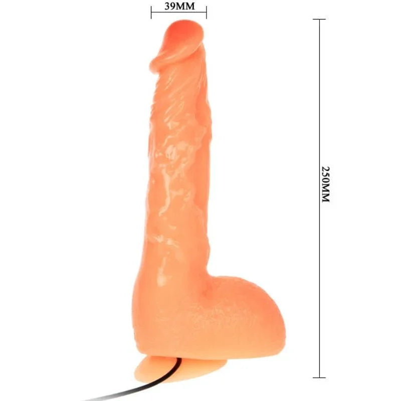 BAILE - PENIS VIBRATION DILDO CON VIBRACIÓN SENSACION REALISTICA - Nuvica