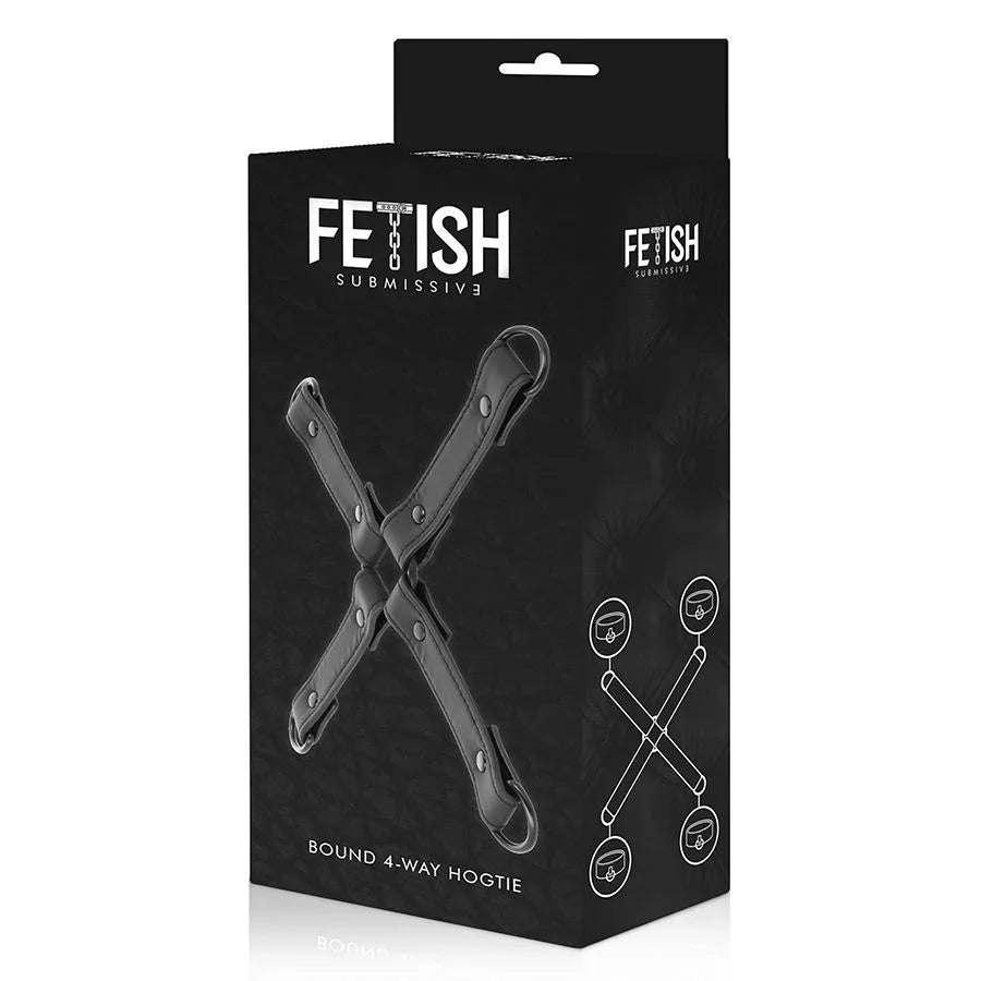 FETISH SUBMISSIVE - UNIÓN ESPOSAS CUERO VEGANO - Nuvica