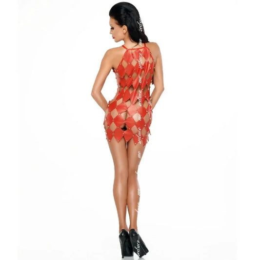 ME-SEDUCE - GWEN VESTIDO ROJO S/M - Nuvica