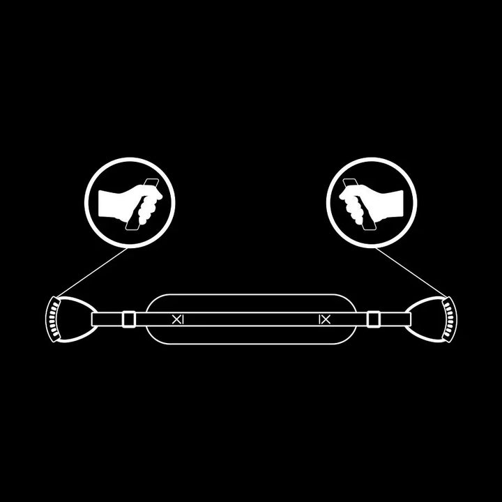 FETISH SUBMISSIVE - ARNÉS PARA HACERLO ESTILO PERRITO CON FORRO DE NEOPRENO - Nuvica