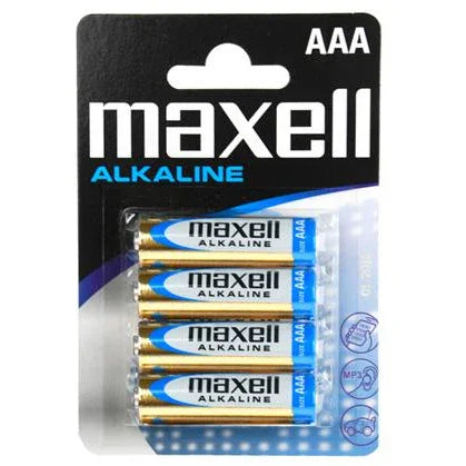 MAXELL - BATTERY ALCALINA AAA LR03 BLISTER*4 EU - Nuvica