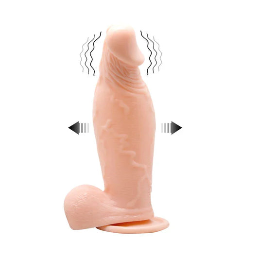 BAILE - DILDO REALÍSTICO VIBRADOR E INFLABLE - Nuvica