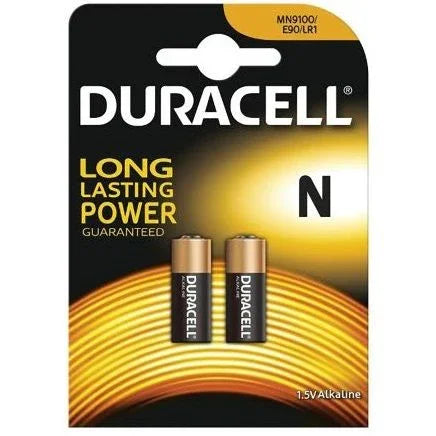 DURACELL - PILA ALCALINA MN9100 N LR1 1,5V BLISTER*2 - Nuvica