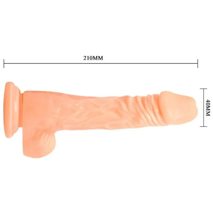 BAILE - COCK DILDO REALÍSTICO CON VIBRACIÓN - Nuvica