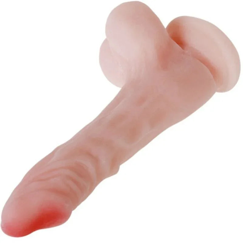 BAILE - COCK DILDO REALÍSTICO NATURAL 21.6 CM - Nuvica