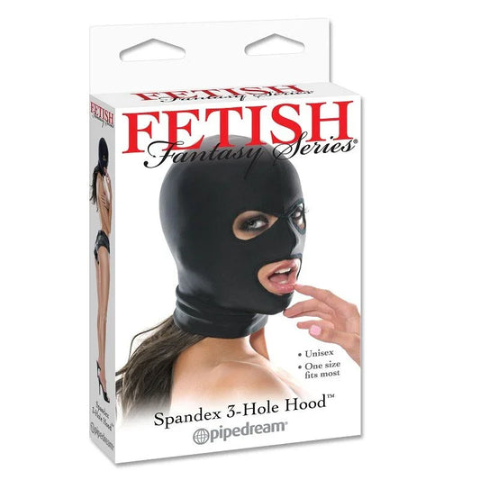 FETISH FANTASY SERIES - MASCARA CON 3 ABERTURAS. - Nuvica