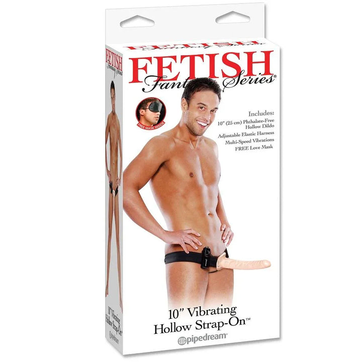 FETISH FANTASY SERIES - ARNÉS HUECO AJUSTABLE NATURAL 23.6 CM C/V - Nuvica