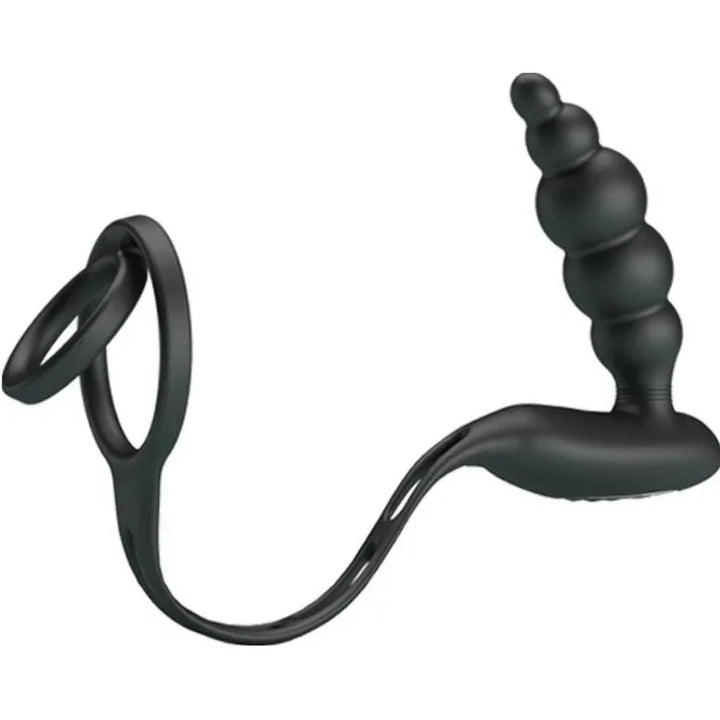 PRETTY LOVE - ANILLOS PENE CON PLUG VIBRADOR - Nuvica