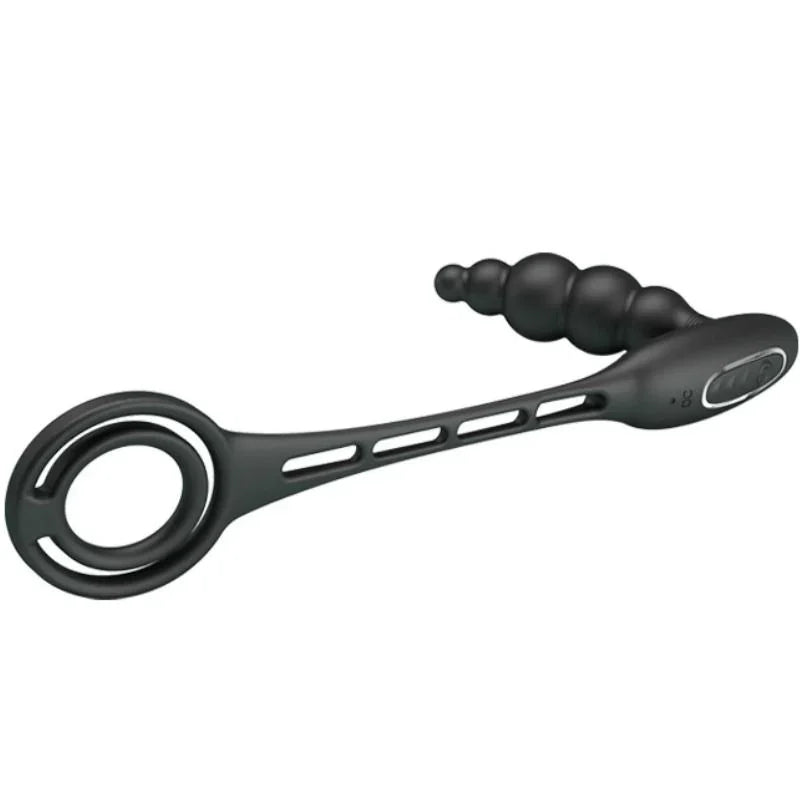 PRETTY LOVE - ANILLOS PENE CON PLUG VIBRADOR - Nuvica
