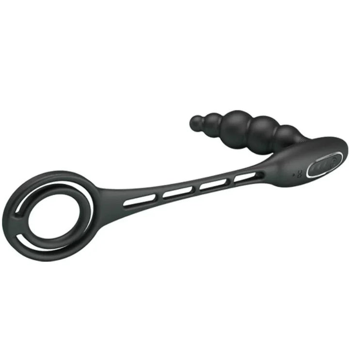 PRETTY LOVE - ANILLOS PENE CON PLUG VIBRADOR - Nuvica