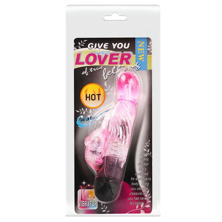 BAILE - GIVE YOU A KIND OF LOVER VIBRADOR CON RABBIT ROSA 10 MODOS - Nuvica