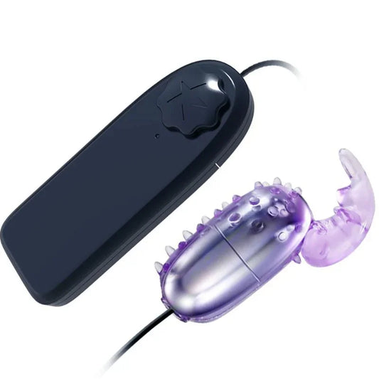 BAILE - SUPER VIBRATOR HUEVO VIBRADOR CON ESTIMULADOR - Nuvica