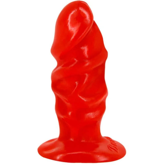 BAILE - PLUG ANAL UNISEX CON VENTOSA ROJO - Nuvica