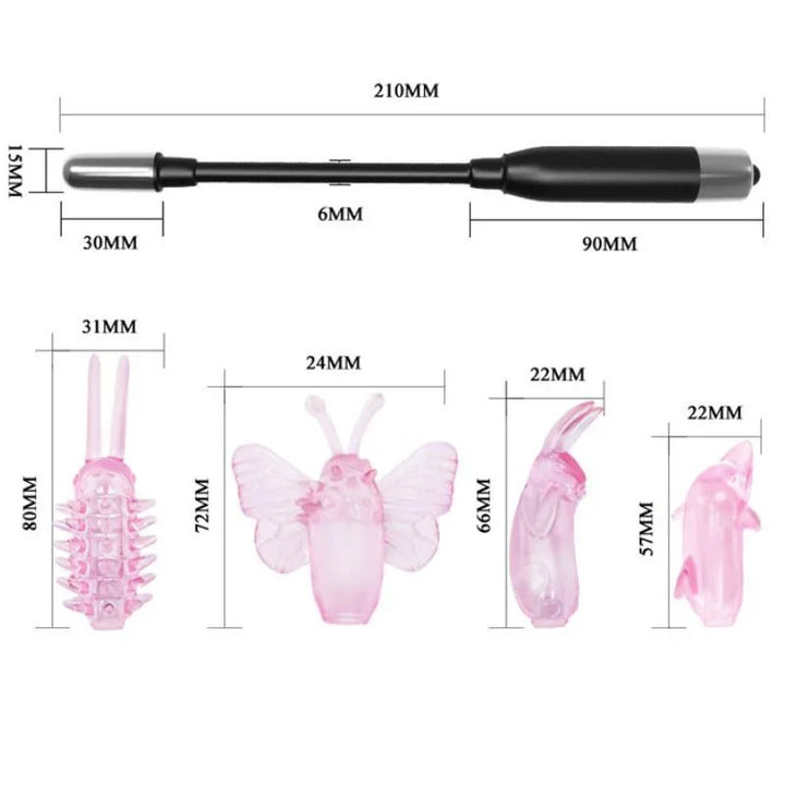 BAILE - WIZARD MAGIC WAND ESTIMULADOR CON VIBRACIÓN - Nuvica