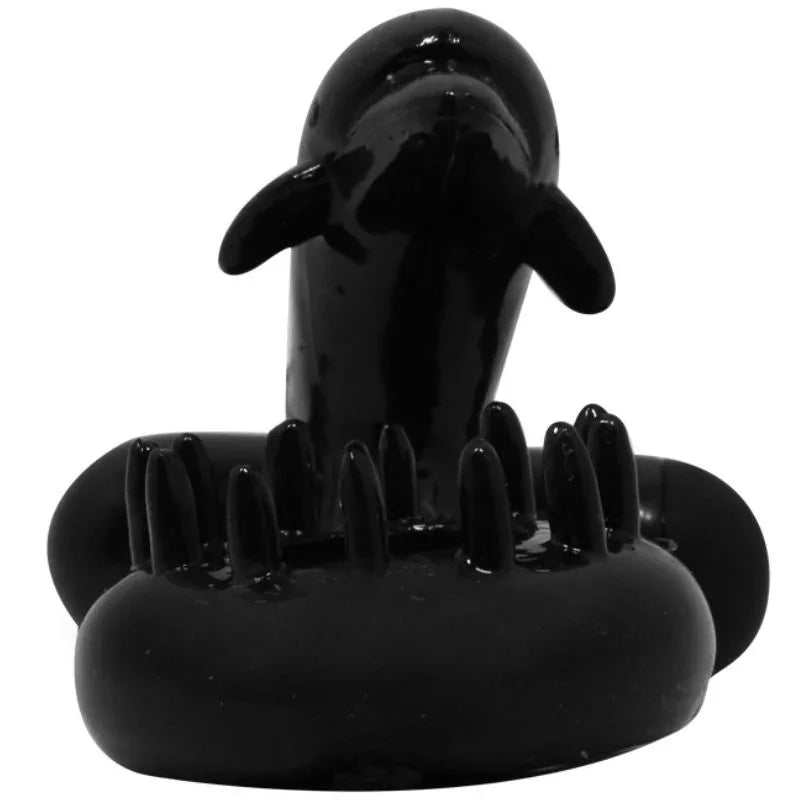 BAILE - SWEET RING ANILLO CON ESTIMULADOR CLITORIS DELFIN - Nuvica