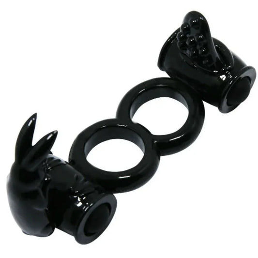 BAILE - SWEET RING ANILLO DOBLE CON RABBIT DOBLE - Nuvica