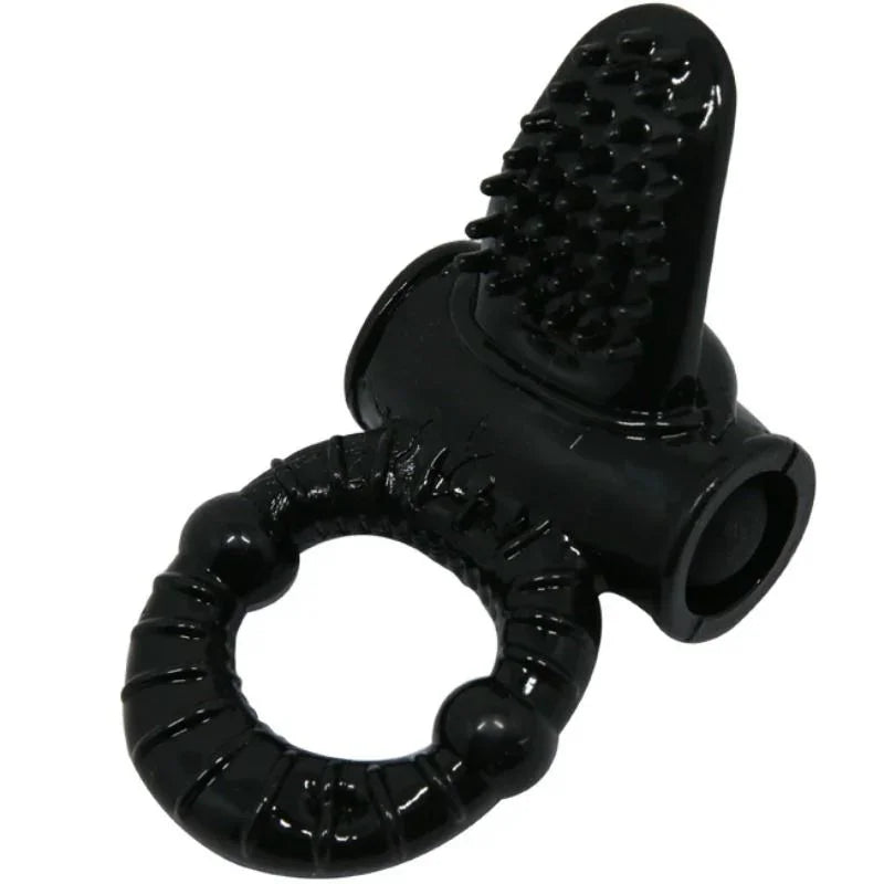 BAILE - SWEET RING ANILLO VIBRADOR CON RABBIT TEXTURADO - Nuvica
