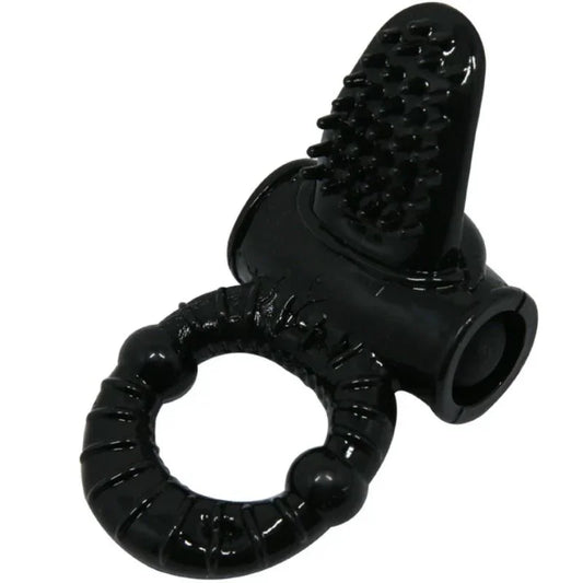 BAILE - SWEET RING ANILLO VIBRADOR CON RABBIT TEXTURADO - Nuvica