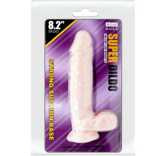 BAILE - SUPER DILDO REALÍSTICO NATURAL 21.5 CM - Nuvica