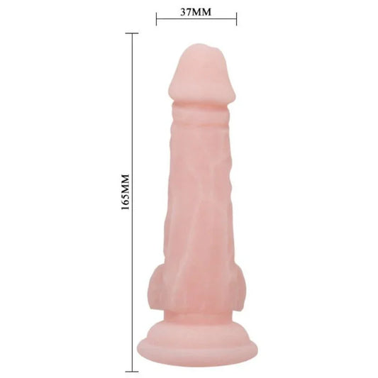 BAILE - SUPER DILDO REALÍSTICO NATURAL 16.5 CM - Nuvica