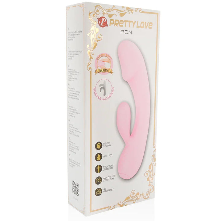 PRETTY LOVE - SMART VIBRADOR RON CON RABBIT - Nuvica