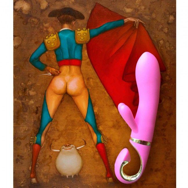 G-VIBE - G-RABBIT VIBRADOR CONEJITO RAMPANTE ROSA - Nuvica