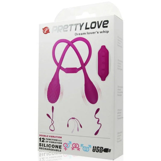 PRETTY LOVE - ESTIMULADOR UNISEX DREAM LOVERS WHIP 2 - Nuvica