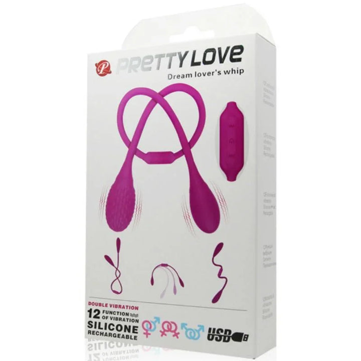 PRETTY LOVE - ESTIMULADOR UNISEX DREAM LOVERS WHIP 2 - Nuvica