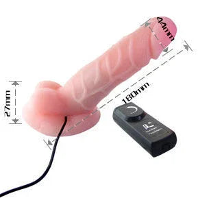 BAILE - PENE REALÍSTICO ROTADOR CIBERSKING LOVECLONE - Nuvica