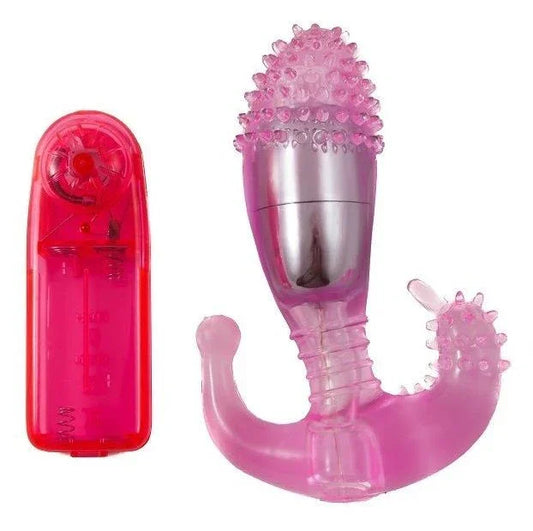 BAILE - ESTIMULADOR VAGINAL Y ANAL CON VIBRACIÓN - Nuvica