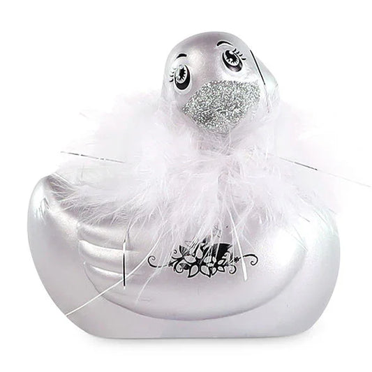 BIG TEASE TOYS - I RUB MY DUCKIE 2.0 | PATO VIBRADOR PARIS (SILVER) - Nuvica