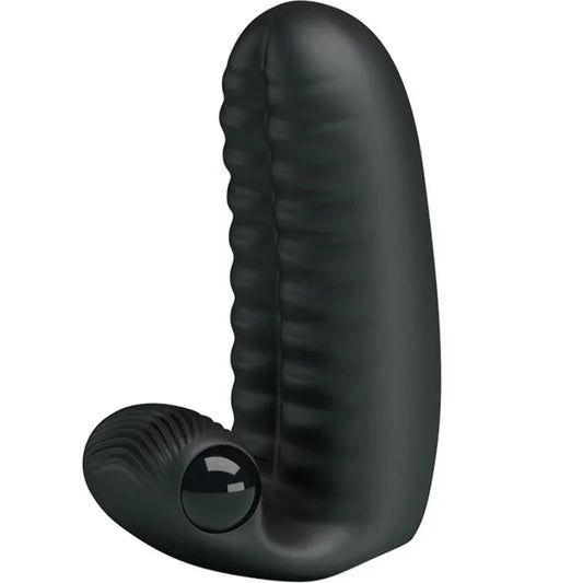 PRETTY LOVE - ABBOTT DEDAL ESTIMULADOR NEGRO - Nuvica