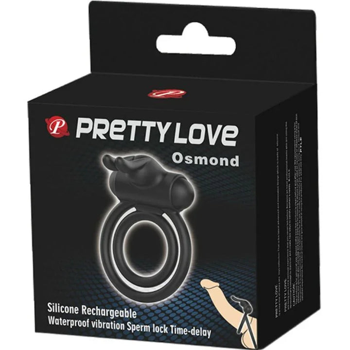 PRETTY LOVE - OSMOND ANILLO VIBRADOR DE SILICONA - Nuvica