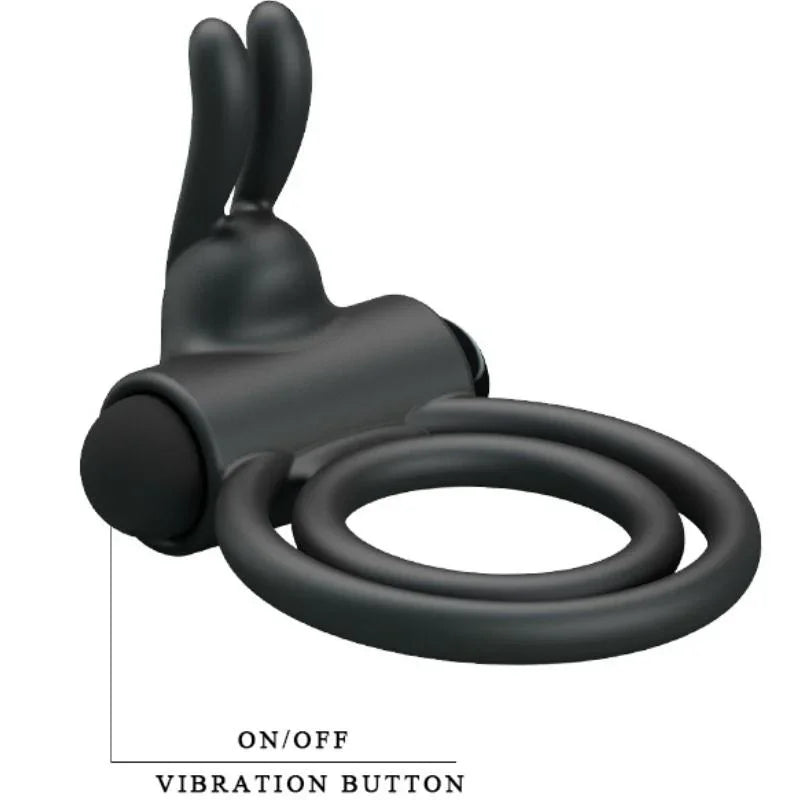 PRETTY LOVE - OSMOND ANILLO VIBRADOR DE SILICONA - Nuvica