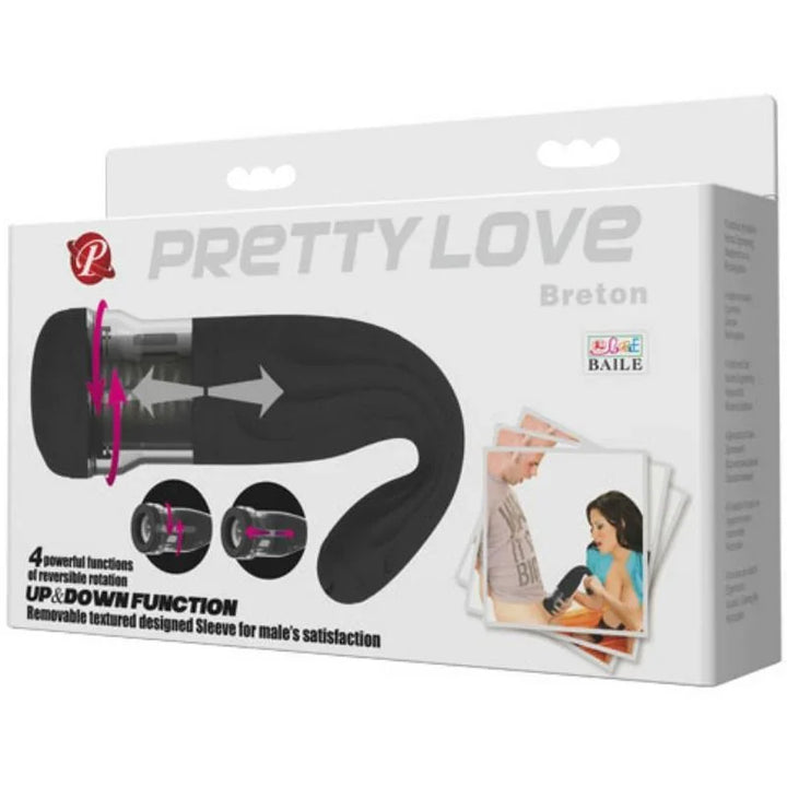 PRETTY LOVE - MALE MASTURBADOR MULTIFUNCIÓN BRETON - Nuvica