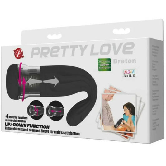 PRETTY LOVE - MASTURBADOR RECARGABLE MULTIFUNCIÓN BRETON - Nuvica
