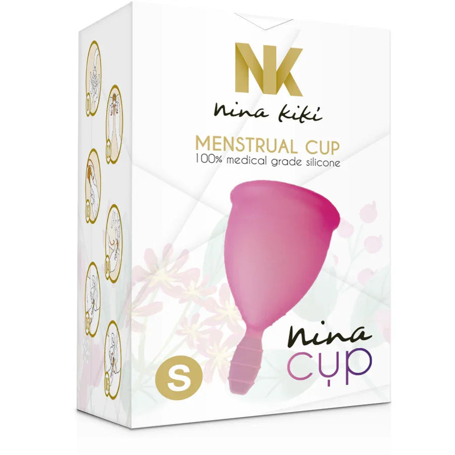 NINA KIKÍ - COPA MENSTRUAL ROSA - TALLA S - Nuvica
