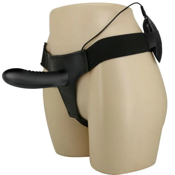 PRETTY LOVE - MYRON STRAP ON CON VIBRACIÓN Y DILDO HUECO - Nuvica