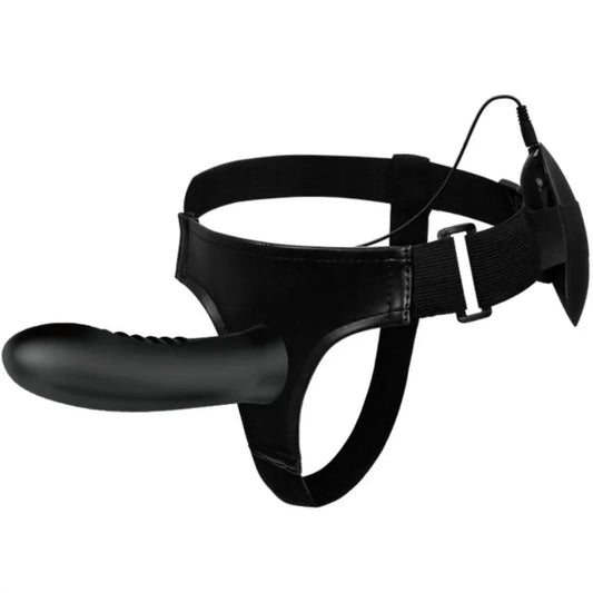 PRETTY LOVE - MYRON STRAP ON CON VIBRACIÓN Y DILDO HUECO - Nuvica