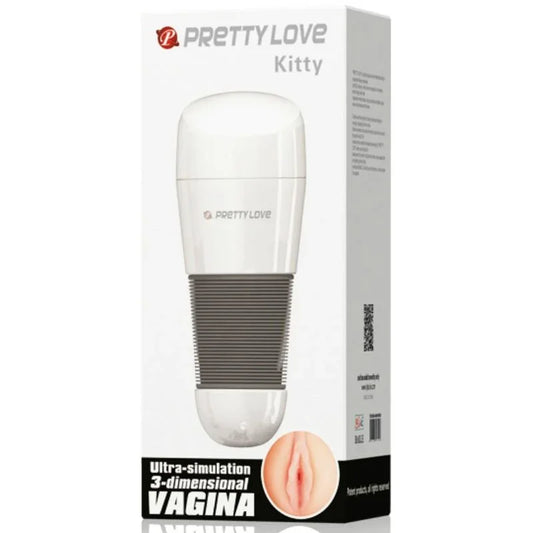 PRETTY LOVE - KITTY MASTURBADOR BLANCO VAGINA 2 - Nuvica