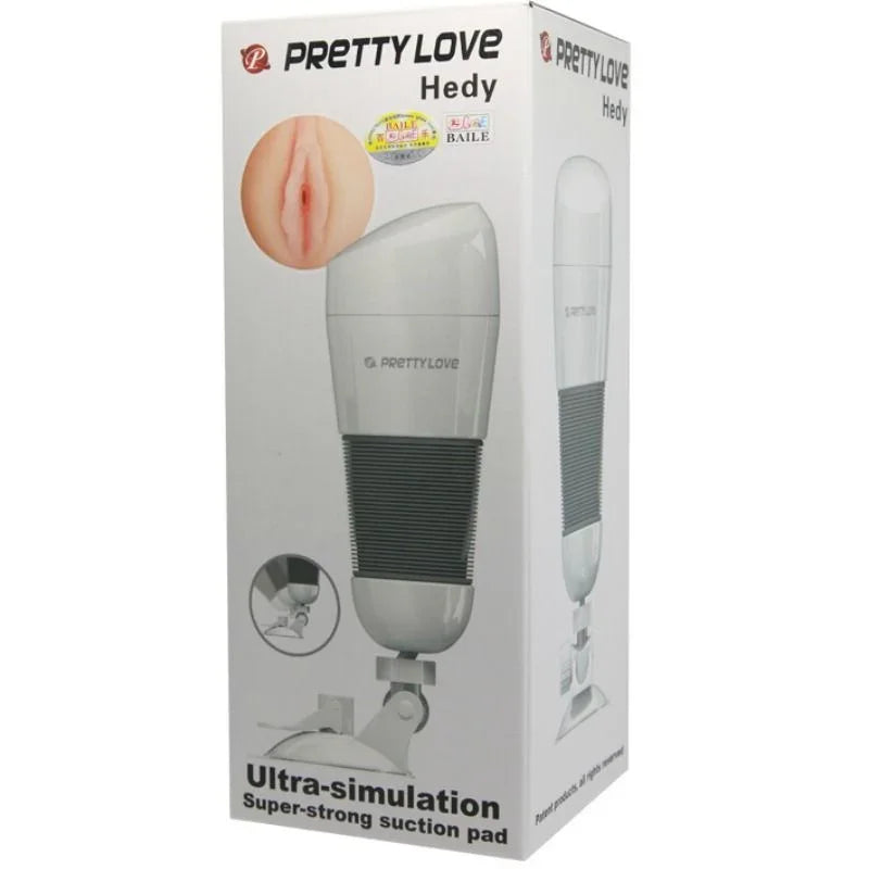 PRETTY LOVE - HEDY MASTURBADOR BLANCO VAGINA - Nuvica