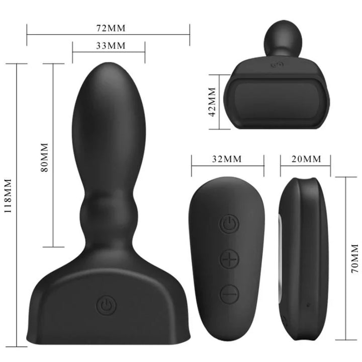 PRETTY LOVE - MARRIEL PROSTÁTICO VIBRADOR E INFLABLE - Nuvica