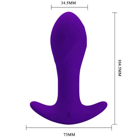 PRETTY LOVE - VIBRADOR ANAL LILA - Nuvica
