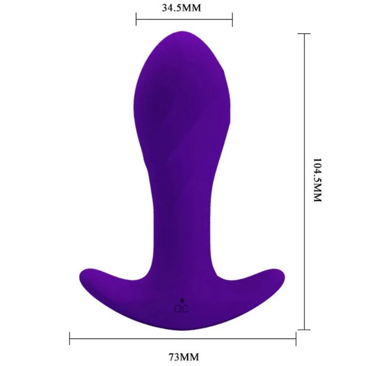 PRETTY LOVE - VIBRADOR ANAL LILA - Nuvica