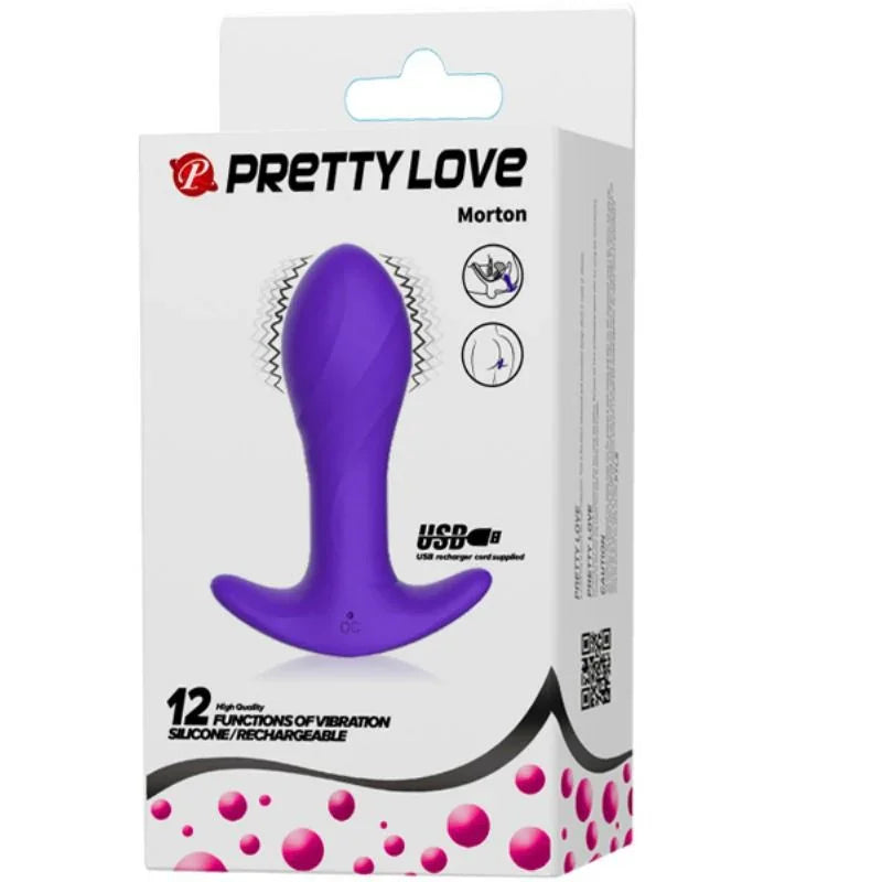 PRETTY LOVE - VIBRADOR ANAL LILA - Nuvica