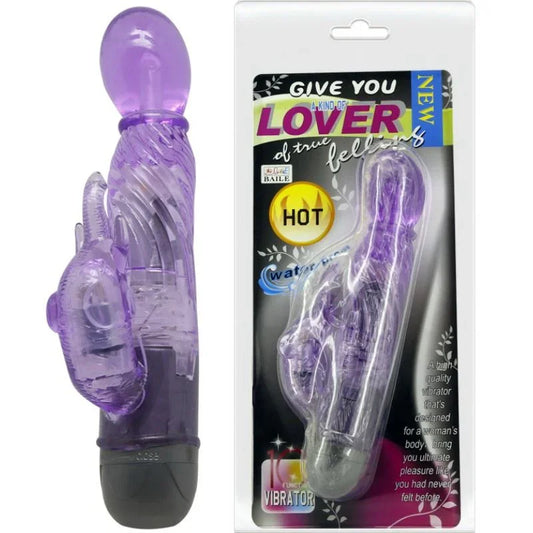 BAILE - GIVE YOU A KIND OF LOVER VIBRADOR CON RABBIT LILA 10 MODOS - Nuvica